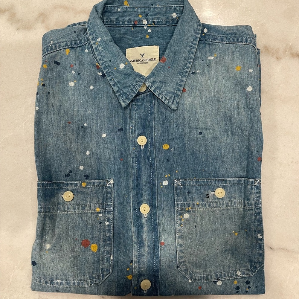 AEO Button Down Shirt.